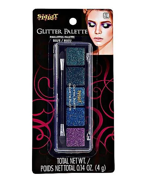 Cool Tones Glitter Makeup Palette 3 Cool Tones Glitter Makeup Palette - Image 3
