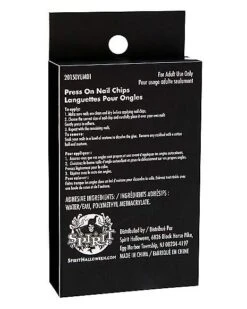 Day Of The Dead Press On Nails -Christmas Central 01474873 d