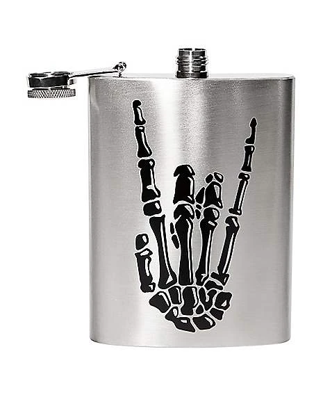 Skeleton Punk Flask 2 Skeleton Punk Flask - Image 2