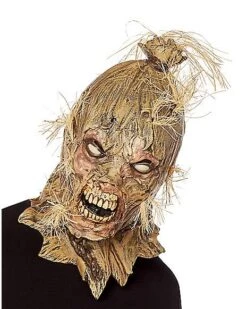 Wicked Scarecrow Full Mask -Christmas Central 01488360 c