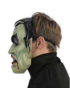 Vintage Vampire Half Mask 5 Vintage Vampire Half Mask -Christmas Central 01490325 d
