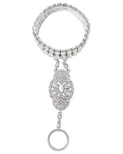 '20s Gem Hand Chain Bracelet