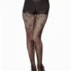 Witch Pentagram Fishnet Tights