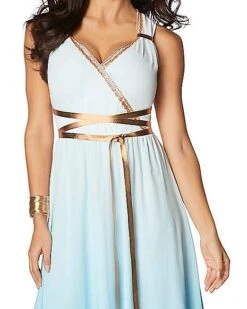 Adult Athena Goddess Costume 5 Adult Athena Goddess Costume -Christmas Central 01506310 c