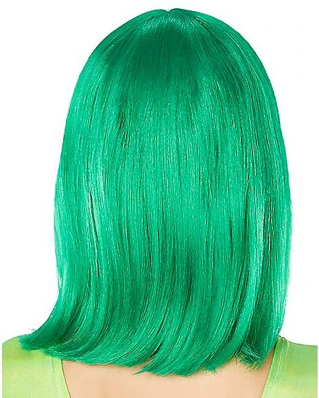 Green Pageboy Wig 2 Green Pageboy Wig - Image 2