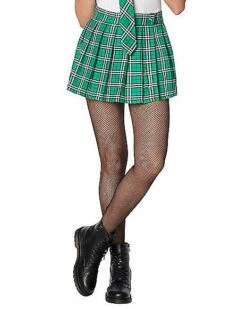 Adult Green Plaid Skirt 6 Adult Green Plaid Skirt -Christmas Central 01526540 c