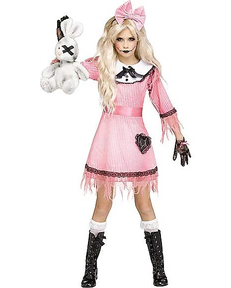 Kids Deadly Dolly Costume 1 Kids Deadly Dolly Costume
