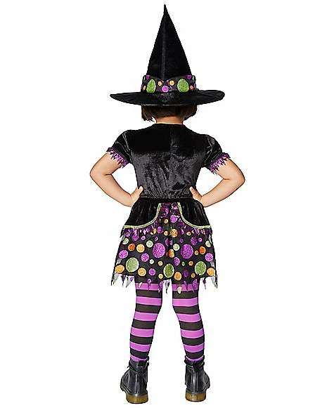 Toddler Sparkling Witch Costume 2 Toddler Sparkling Witch Costume - Image 2