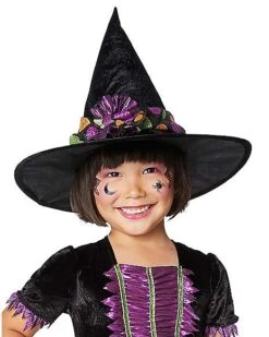 Toddler Sparkling Witch Costume 5 Toddler Sparkling Witch Costume -Christmas Central 01529031 c
