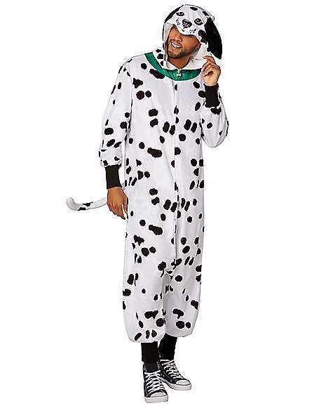 Adult Dalmatian Union Suit 1 Adult Dalmatian Union Suit