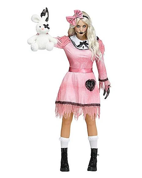 Adult Deadly Doll Costume 1 Adult Deadly Doll Costume