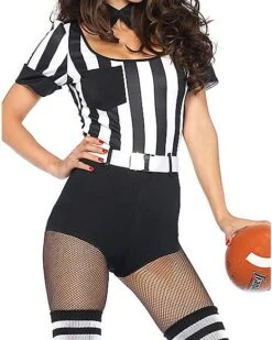Adult No Rules Referee Costume -Christmas Central 01541630 c