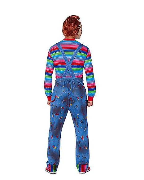 Adult Chucky Costume Deluxe 2 Adult Chucky Costume Deluxe - Image 2