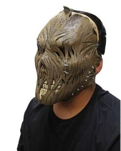 Scarecrow Zombie Half Mask -Christmas Central 01542760 c