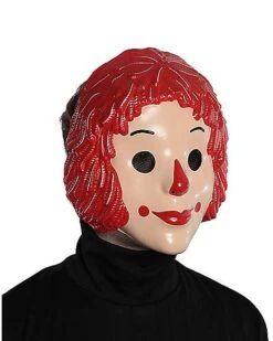 Vintage Rag Doll Half Mask -Christmas Central 01548734 c