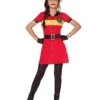 Kids Firefighter Dress Costume