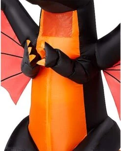 Adult Dragon Inflatable Costume -Christmas Central 01575190 c