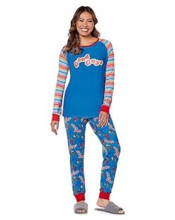 Good Guys Chucky Pajama Set -Christmas Central 01578996 c
