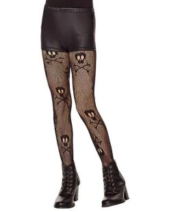 Kids Skull Tights