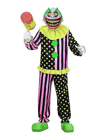 Adult Light-Up Wacky Mole Clown Costume 1 Adult Light-Up Wacky Mole Clown Costume