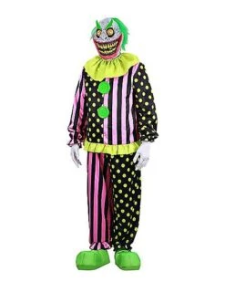 Adult Light-Up Wacky Mole Clown Costume 6 Adult Light-Up Wacky Mole Clown Costume -Christmas Central 01588961 c