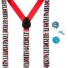 Cat In The Hat Suspenders - Dr. Seuss