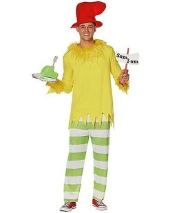 Adult Sam I Am Costume - Dr. Seuss -Christmas Central 07403066 c