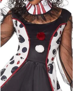 Adult Twisted Clown Costume -Christmas Central 07467277 d