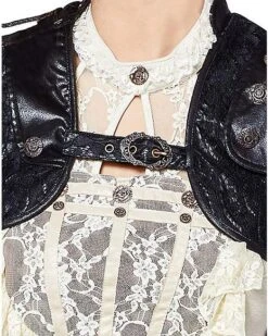 Black Steampunk Vest 6 Black Steampunk Vest -Christmas Central 07467640 c