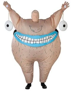 Adult Krumm Inflatable Costume - Aaahh!!! Real Monsters 7 Adult Krumm Inflatable Costume - Aaahh!!! Real Monsters -Christmas Central 07475692 c