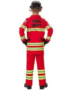 Kids Firefighter Costume - The Signature Collection -Christmas Central 07522204 c