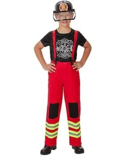 Kids Firefighter Costume - The Signature Collection -Christmas Central 07522204 d