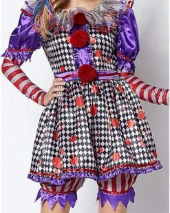 Adult Killer Clown Costume 11 Adult Killer Clown Costume -Christmas Central 07530603 b