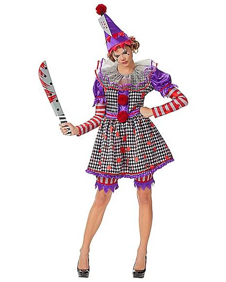 Adult Killer Clown Costume 1 Adult Killer Clown Costume
