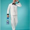 Adult Retro Milk Man Costume