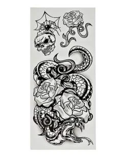 Multi-Pack Punk Tattoos - 6 Count -Christmas Central 07595838 c