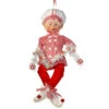 Bendable Peppermint Chef Elf Ornament