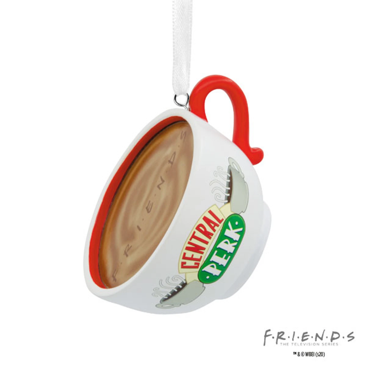 Hallmark 3" Central Perk Friends Mug Christmas Ornament 2HCM9360