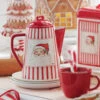 Raz 8.5" Santa Pitcher Christmas Decoration 4310220