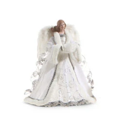 Raz 16" Angel Christmas Tree Topper Purple Or White 4315546 -Christmas Central 4315546a 07918.1683047917