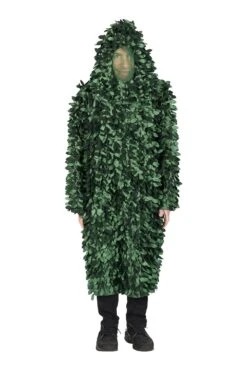 Leafy Camo Suit Adult Costume | Camouflage Bush Costume | One Size Fits Most