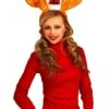 Forum Novelties Antlers With Hat Costume Accessory Headband Brown