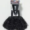 Forum Novelties Cheerleader Pom Pom & Megaphone Costume Accessory Set: Black