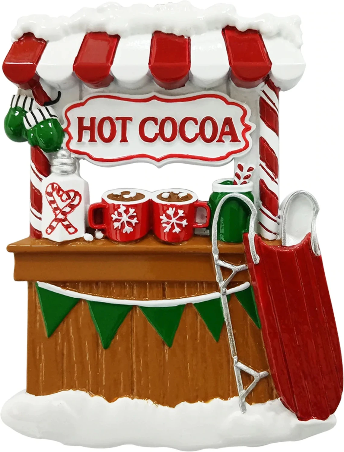 Hot Cocoa Stand Personalized Christmas Ornament OR2395 1 Hot Cocoa Stand Personalized Christmas Ornament OR2395