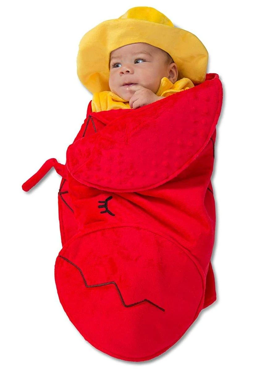 Swaddle Wings Lobster Fisherman Child Costume 0/3M 1 Swaddle Wings Lobster Fisherman Child Costume 0/3M