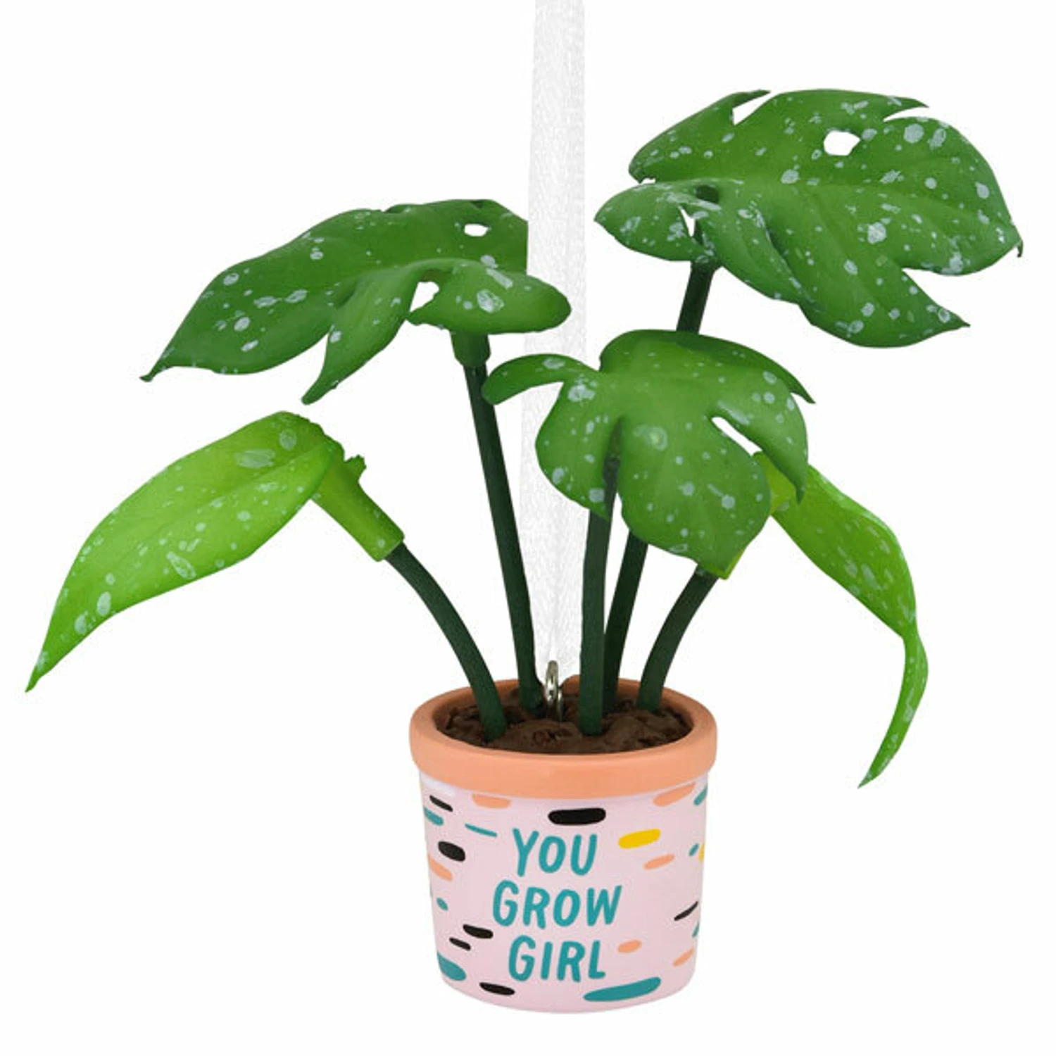 Hallmark 3" Plant Lady Christmas Ornament Ornament 1HGO2809 1 Hallmark 3" Plant Lady Christmas Ornament Ornament 1HGO2809