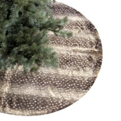 Raz 48" Fawn Faux Fur Christmas Tree Skirt 4116409 -Christmas Central apib7qxoz 27814.1646091913