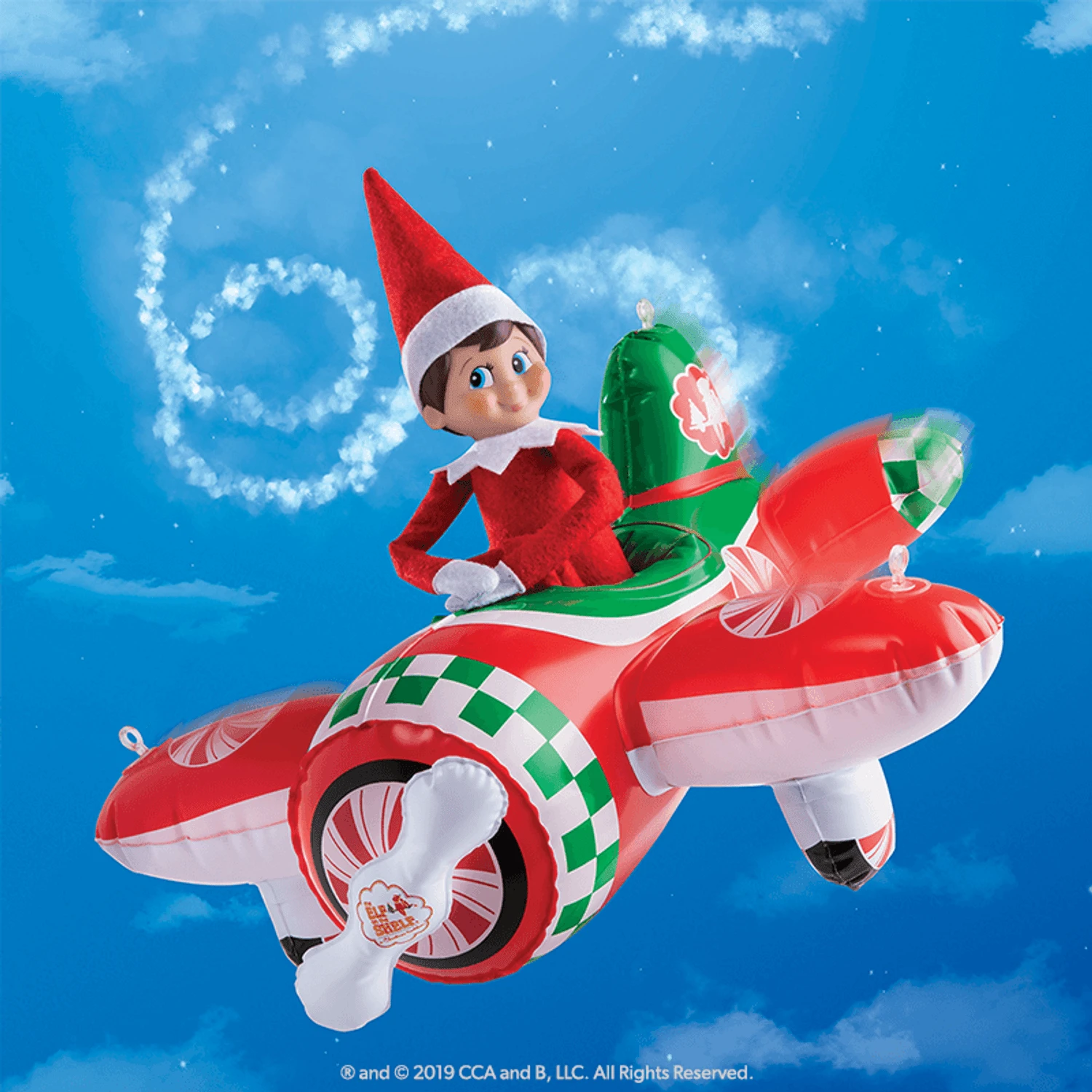 Elf On The Shelf Scout Elves At Play Peppermint Plane Ride Accessory 1 Elf On The Shelf Scout Elves At Play Peppermint Plane Ride Accessory