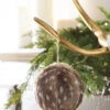 Raz 5" Fawn Faux Fur Christmas Ornament 4116374