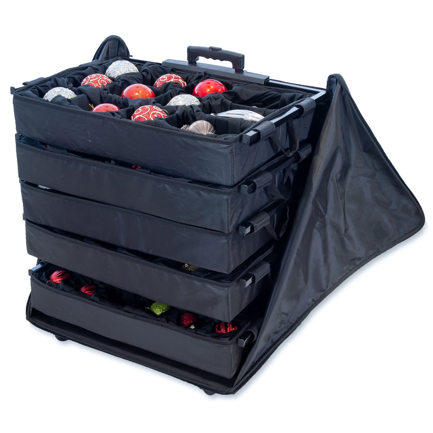 Tree Keeper Telescoping 5 Tray Christmas Ornament Storage 30010 3 Tree Keeper Telescoping 5 Tray Christmas Ornament Storage 30010 - Image 3